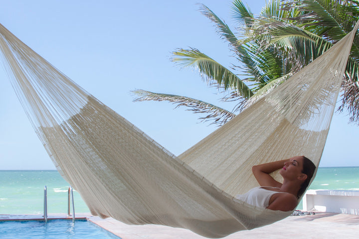 Super Nylon Jumbo Cream Hammock