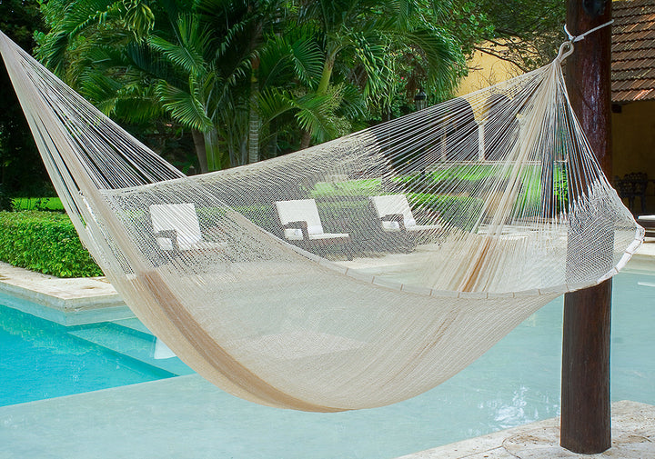 Super Nylon Jumbo Cream Hammock