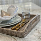 Verandah Morning Rattan Tray