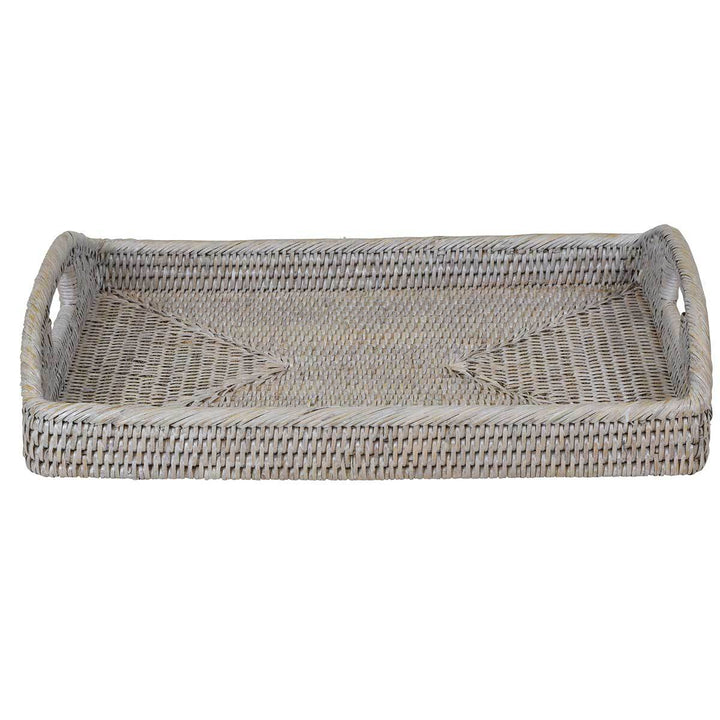 Verandah Morning Rattan Tray - The  Best Backyard