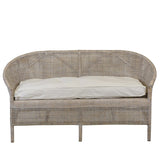 Verandah Sofa - Rattan White