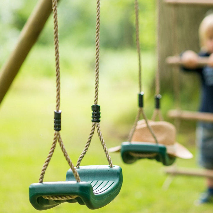 Plum Gibbon Wooden Swing Set