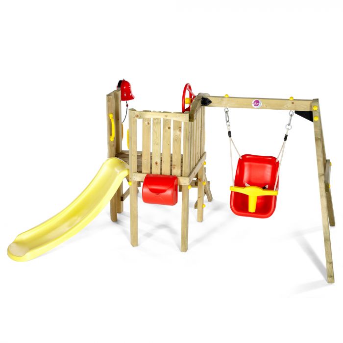Plum Toddler Tower Wooden Play Centre & Climbing Frame