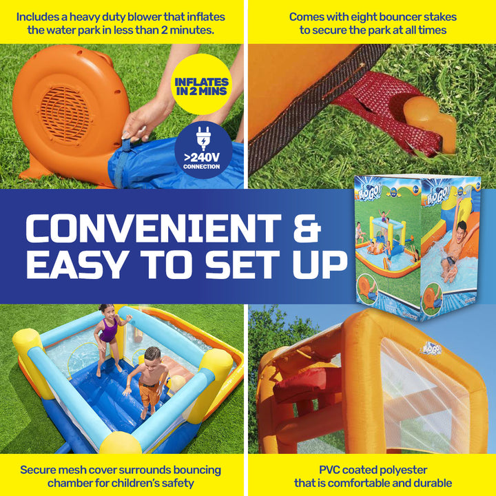 H2OGO! Beach Bounce Water Park Slide